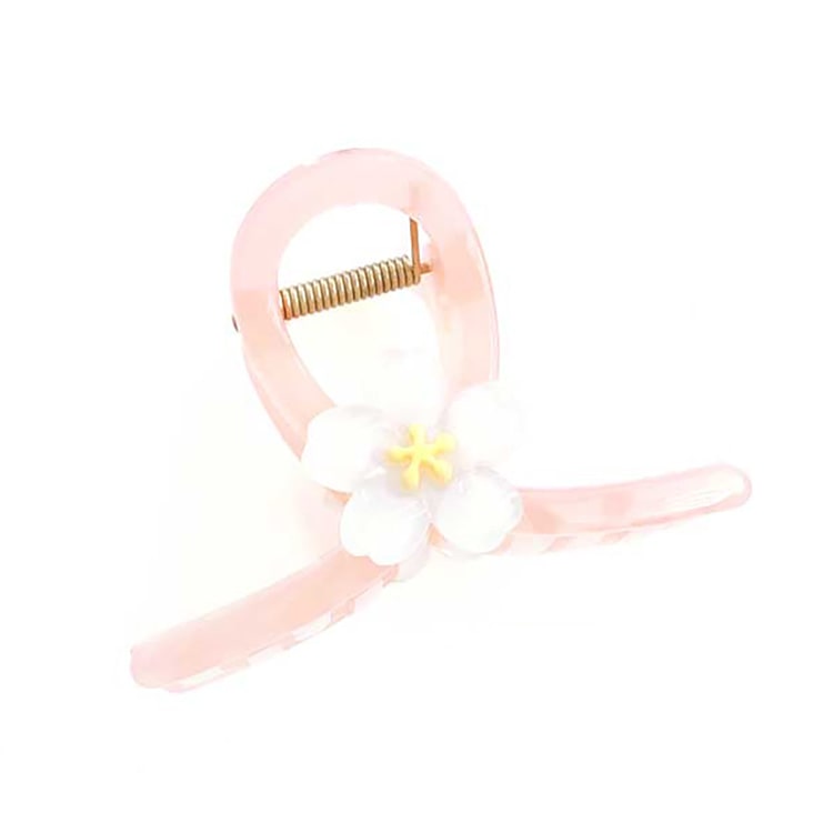 V-334) 桜モチーフバンスクリップ | ビーズ・パーツなどのハンドメイド