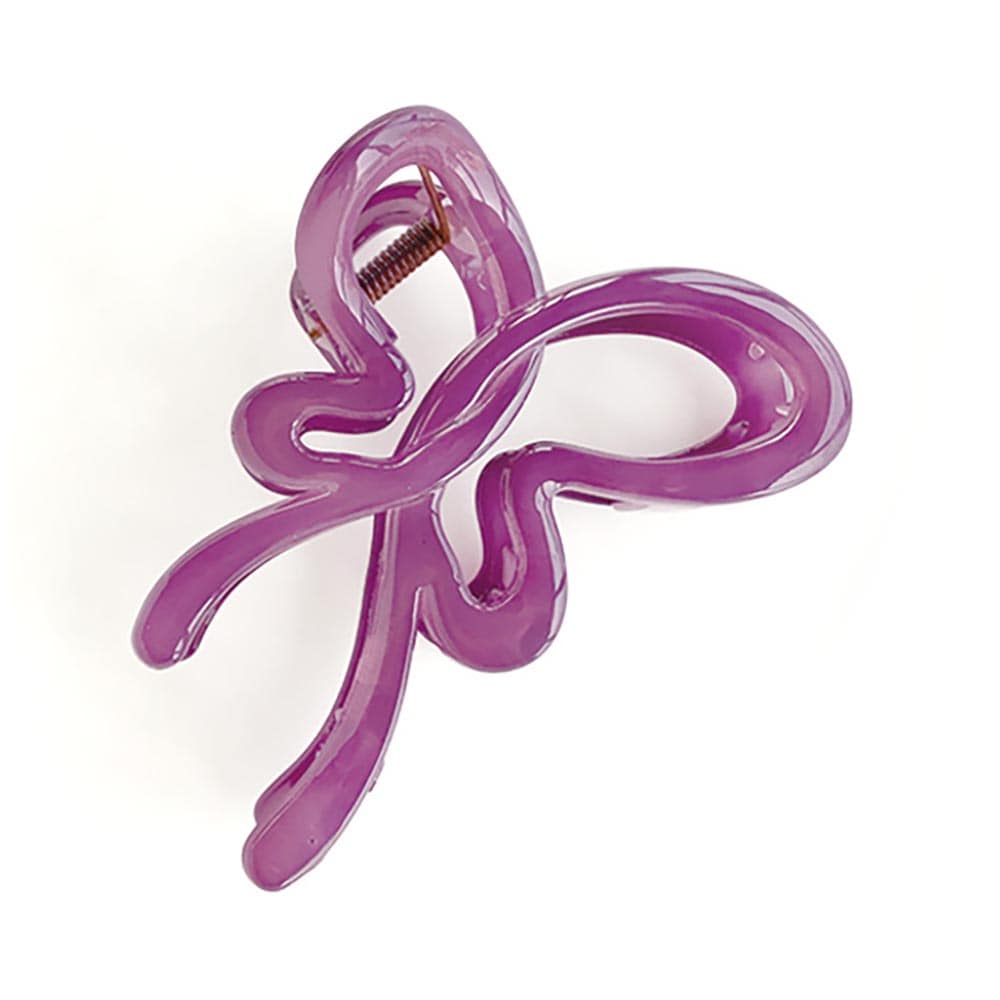 V-456) バタフライモチーフバンスクリップ | ビーズ・パーツなどの