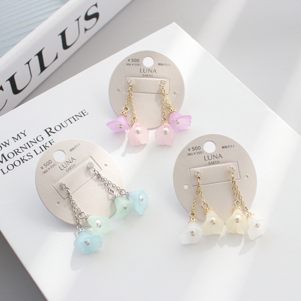 P-1111) クマノミセット樹脂ピアス | ビーズ・パーツなどの