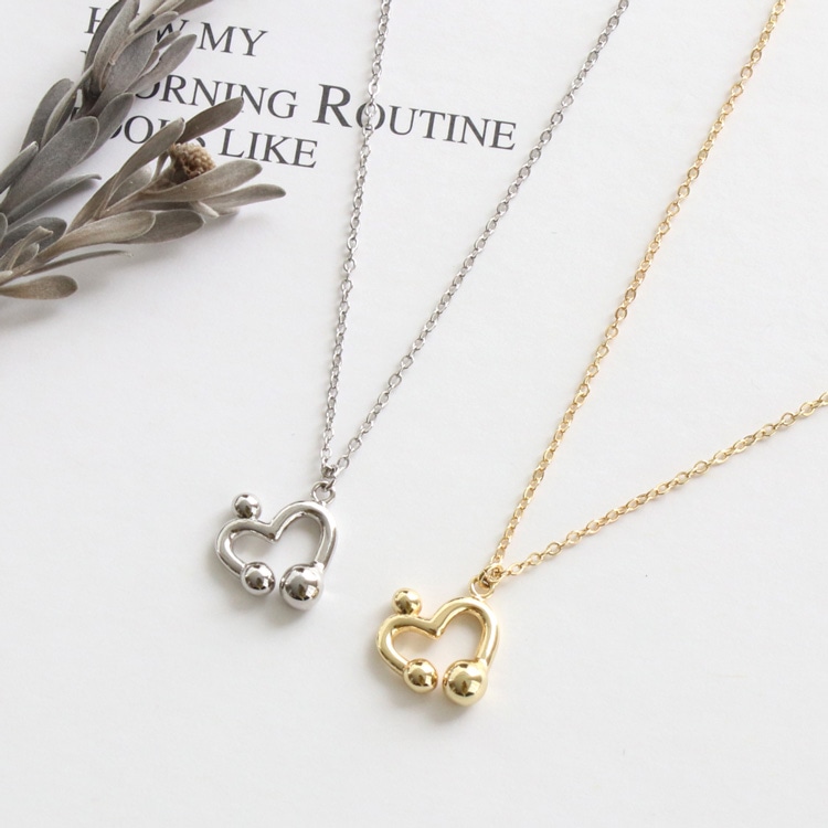 PTハート型モチーフネックレス ハートモチーフネックレス（ネックレス）｜DTYYPE（ドタイプ）の