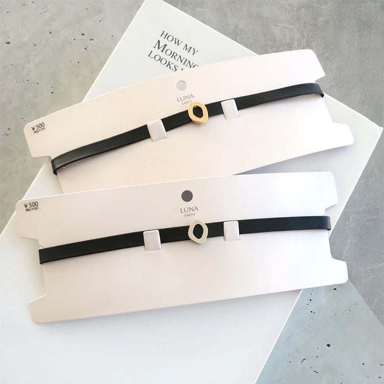 N-313) シンプルチョーカー | ビーズ・パーツなどのハンドメイドパーツ