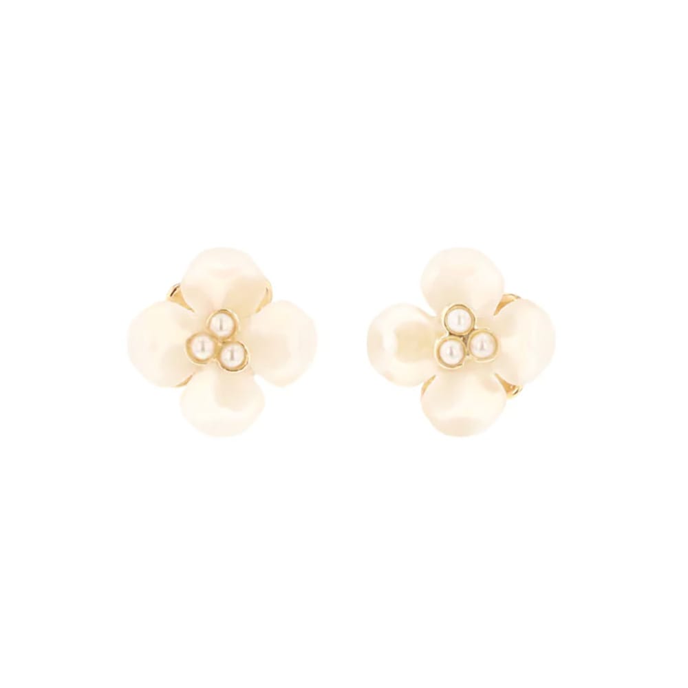 P-1068) アクリルフラワーチタンピアス | ビーズ・パーツなどの