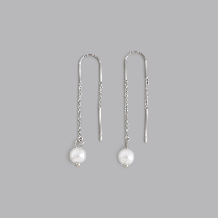 P-1135) 1粒パールアメリカンピアス | ビーズ・パーツなどの