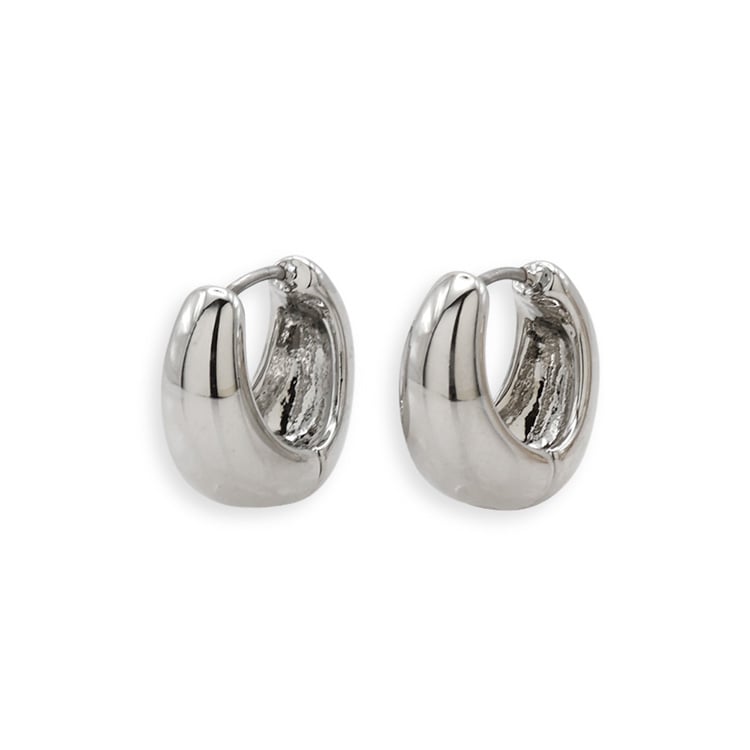 P-1228) ボリュームフープピアス / SURGICAL STAINLESS POST 316L