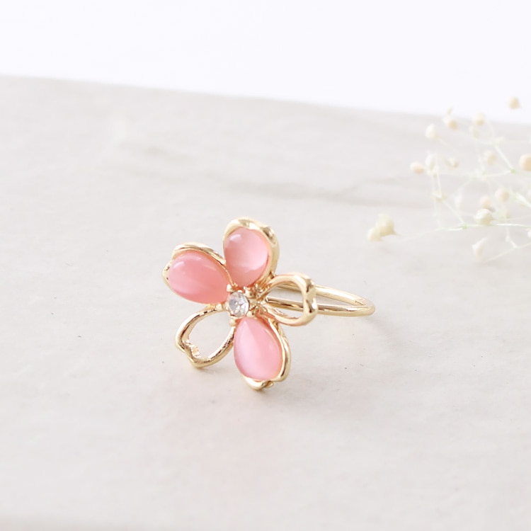 R-514) 桜リング | ビーズ・パーツなどのハンドメイドパーツおよびハイ
