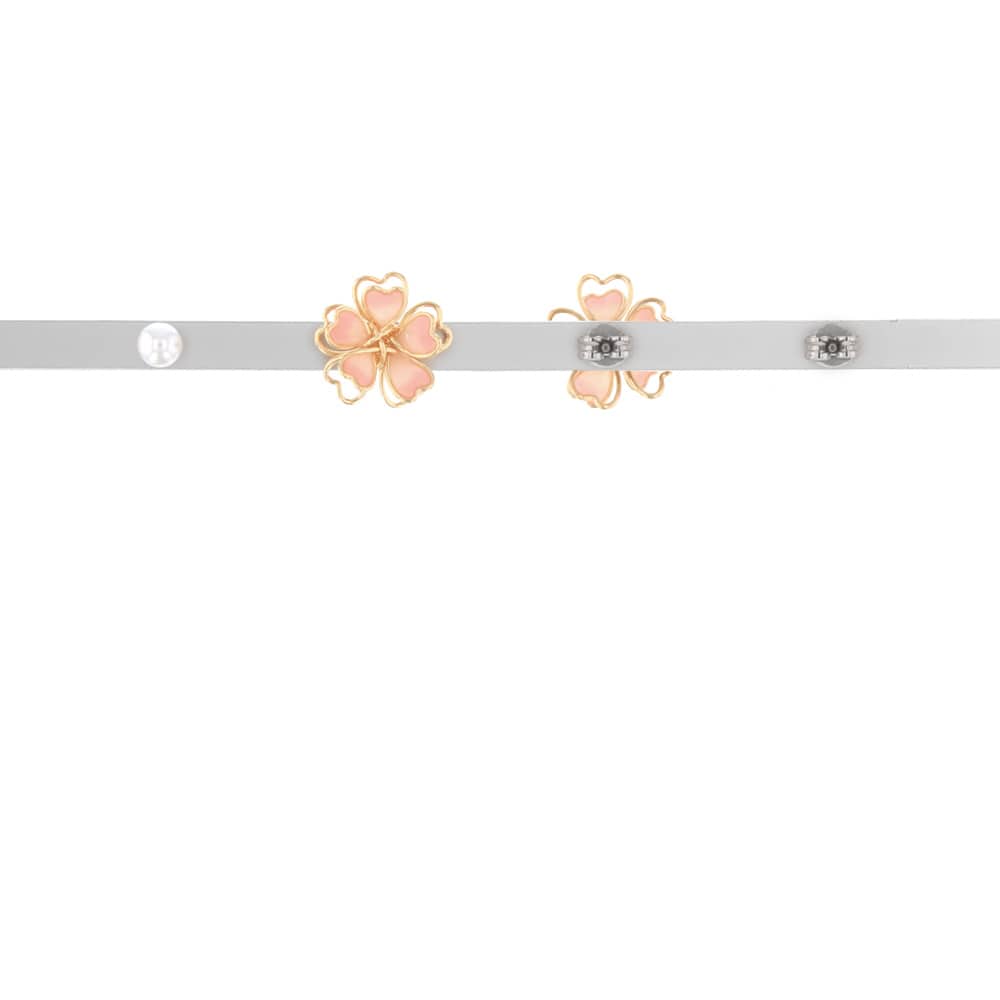 P-1076) 桜モチーフセットチタンピアス | ビーズ・パーツなどの 