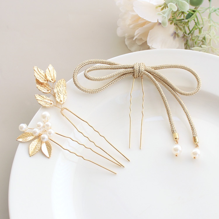 K-185) ヘッドドレス / パールフラワー | ビーズ・パーツなどの