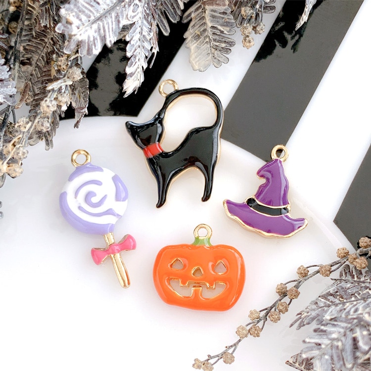 はなさま専用ページ♪ハロウィンチャーム♪ チャーム / ハロウィン ハット（エポ入） / PU・G5 ｜アクセサリー