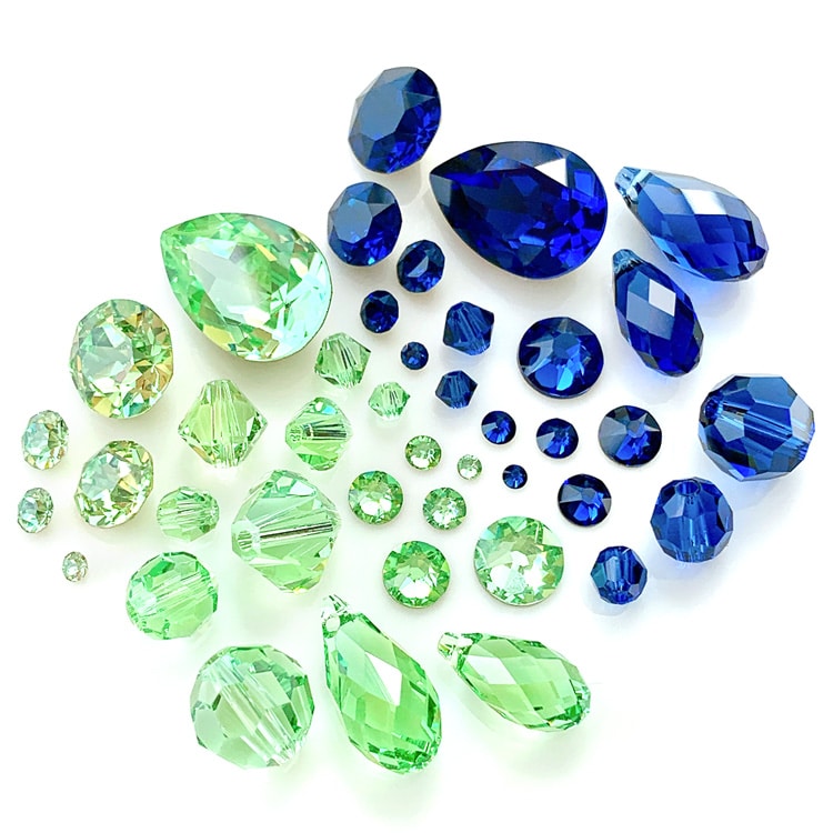 アドバンスト・クリスタル#2088 クリスタル ペリドット | ビーズ