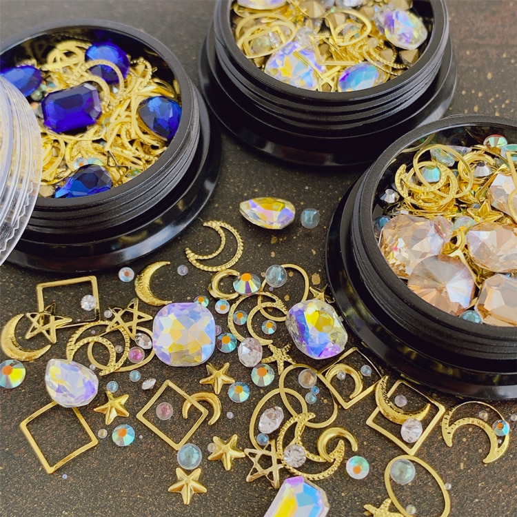 レジン＆ネイル ラインストーンパーツセット / CR | ビーズ・パーツ