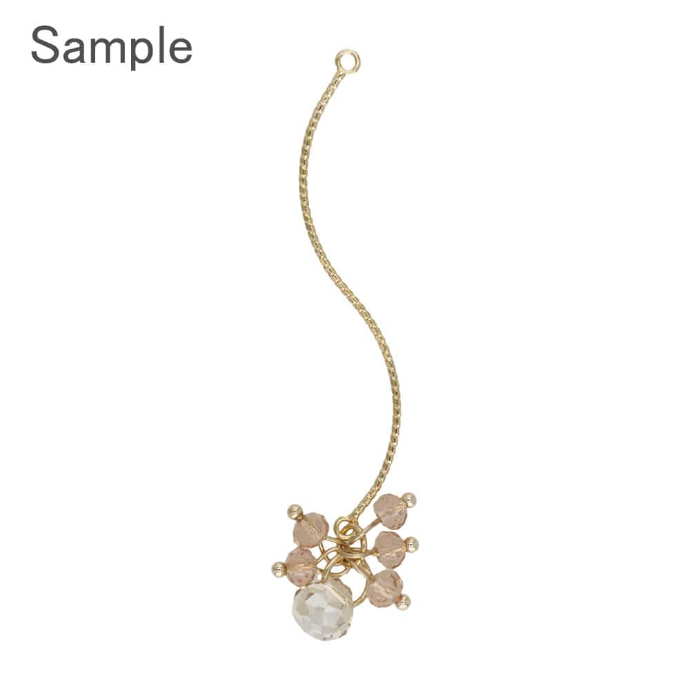 デザインチャーム / カットガラス / BE・G5 | ビーズ・パーツなどの