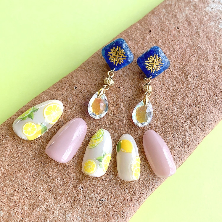 レジン＆ネイル レジン・ネイル用シール レモン / YE | ビーズ・パーツ