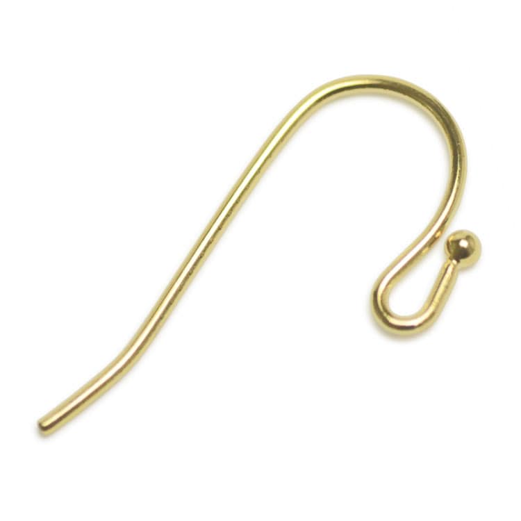 ピアス（フック） G5 約21mm｜アクセサリー金具・パーツ【パーツクラブ