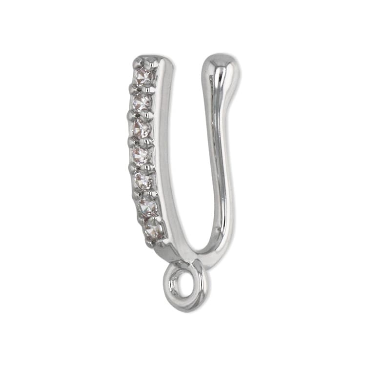 イヤークリップ （キュービックジルコニア・カン付） CR・R