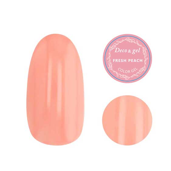 Deco＆gel（デコエンジェル）/ カラージェル IN474（Fresh Peach