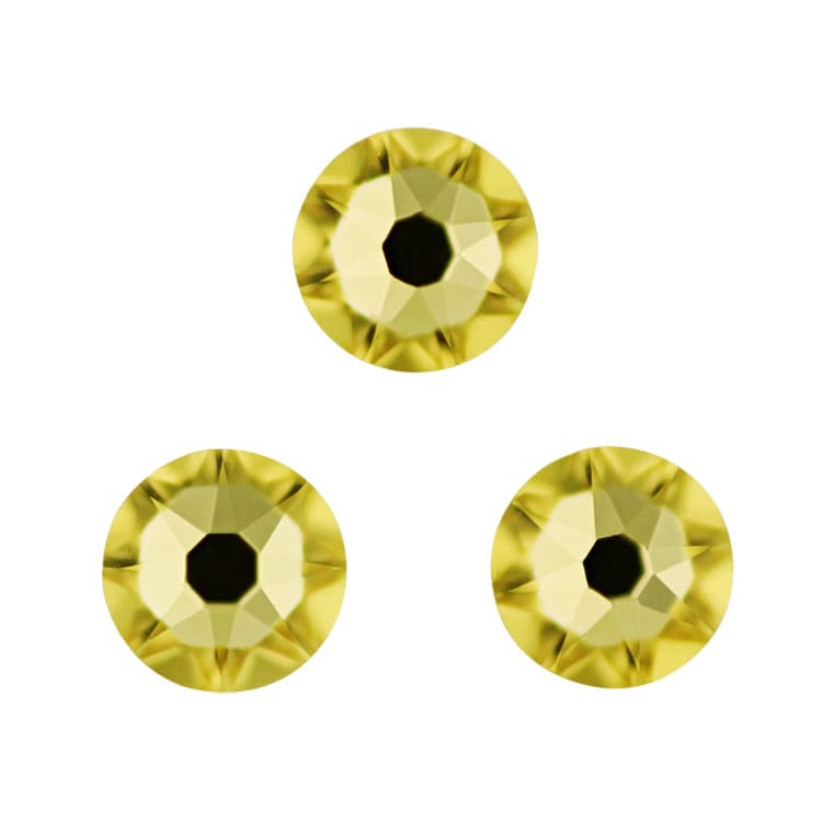 アドバンスト・クリスタル#2088 ジョンキル 約3mm｜アクセサリー素材