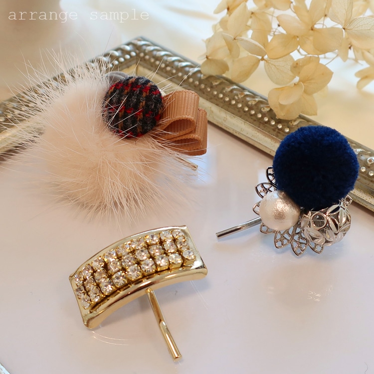 ポニーフック（座金付） R ｜アクセサリー金具・パーツ【パーツクラブ