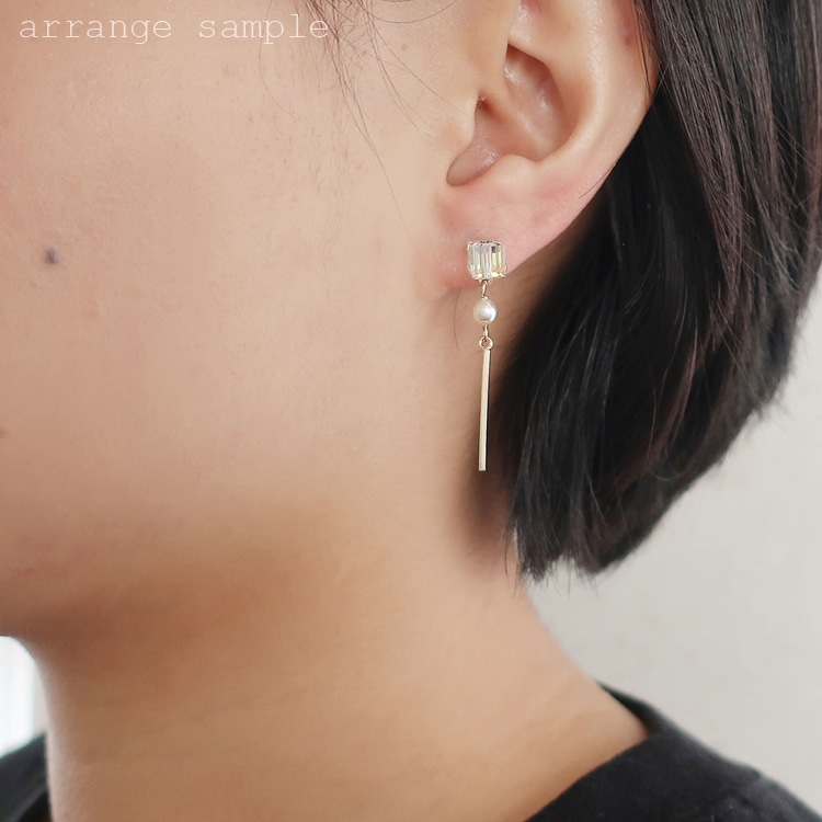 チタンポストピアス（平皿 カン付 キャッチ無し） R 平皿4.5mm(大袋