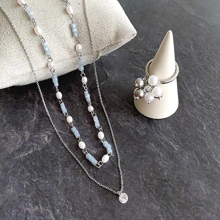 ニッケルフリーアクセサリー | ビーズ・パーツなどのハンドメイド
